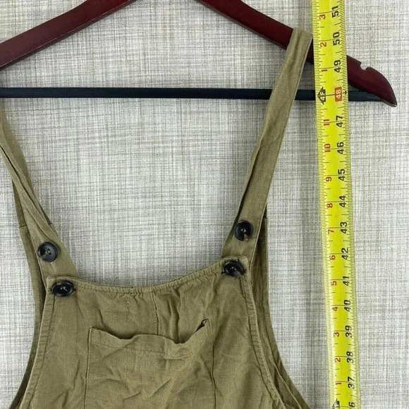 Lulus Overalls Jumper Womens S brown 3764 - Picture 3 of 9